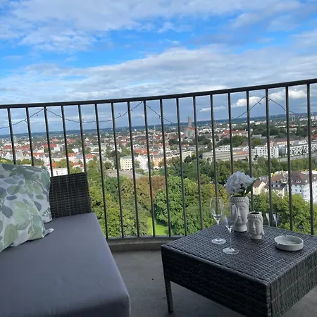 Apartment Skyline Augsburg-stilvoll & Zentral *