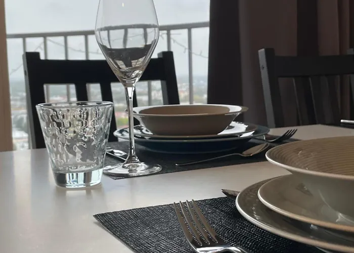 Appartement Skyline Augsburg-stilvoll & Zentral *